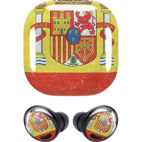 Spain Flag Distressed Galaxy Buds Pro Skin